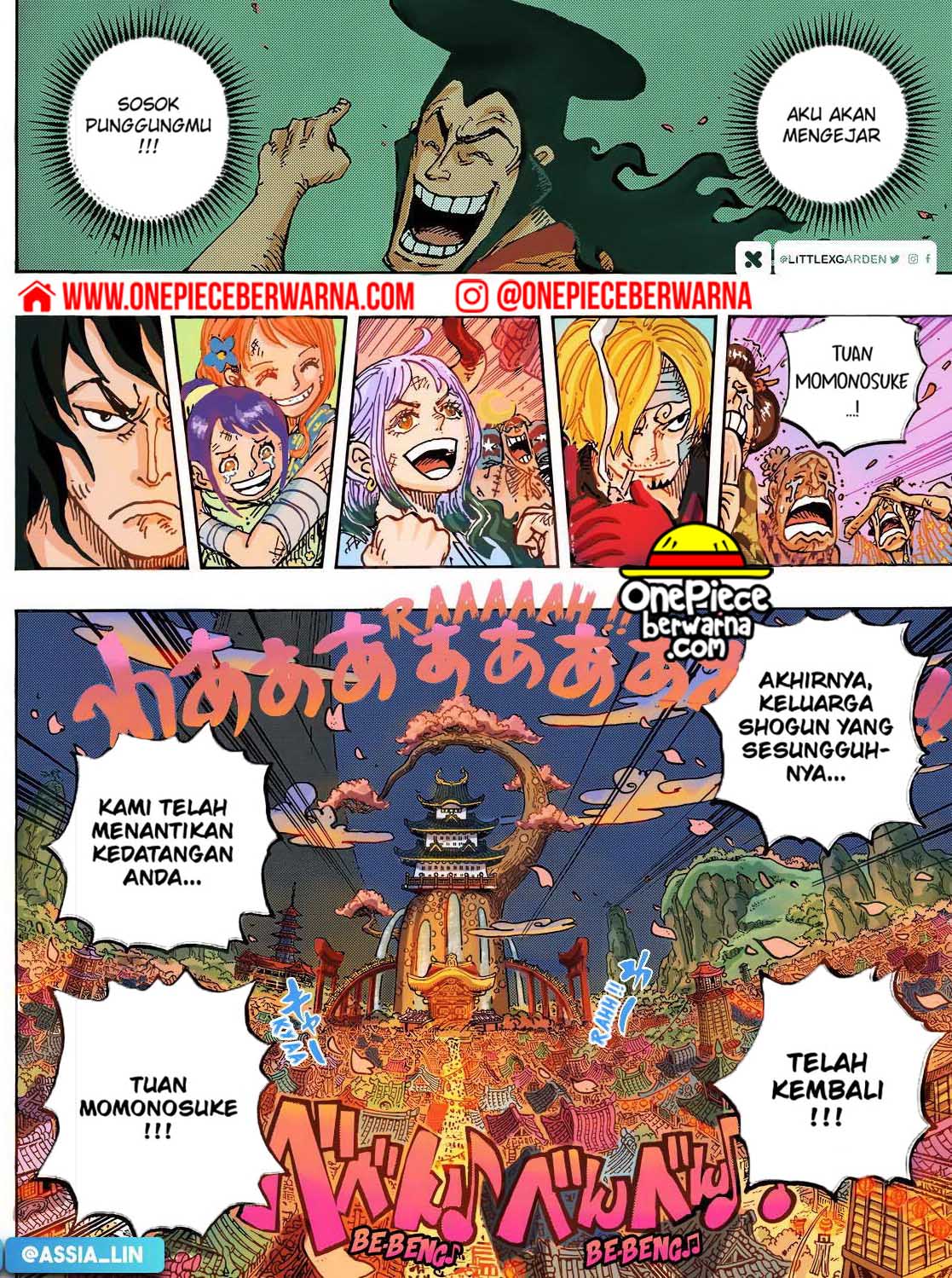 One Piece Berwarna Chapter 1051